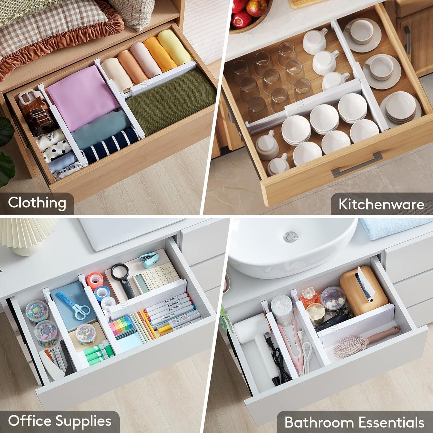 Adjustable Divided Drawer Organizer - BUY 2 GET 1 FREE
