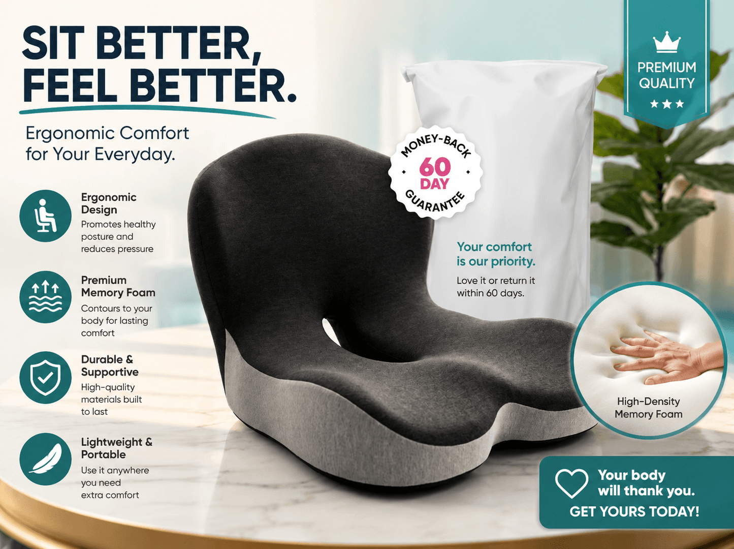 Lirien™ Orthopedic Cushion - FREE SHIPPING
