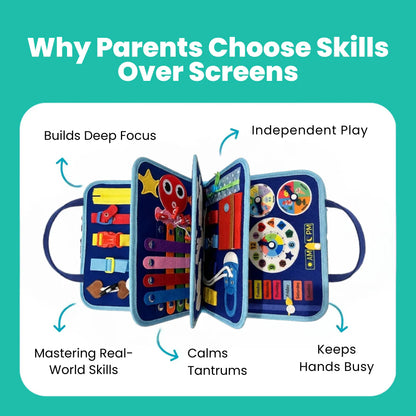 Montessori Busy Board - FREE SHIPPING