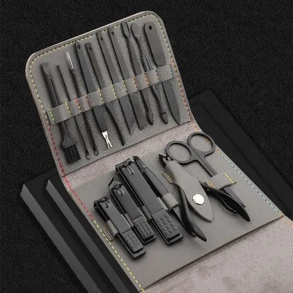 Lirien™ Good-looking Foldable Stainless Steel Nail Clipper Set