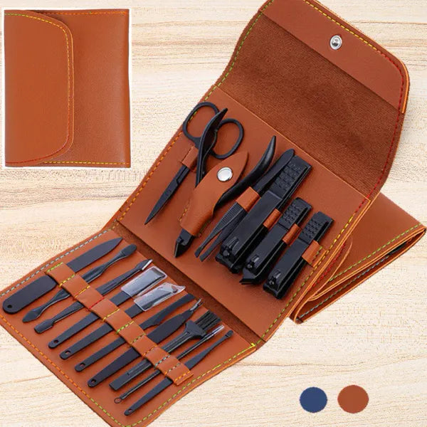 Lirien™ Good-looking Foldable Stainless Steel Nail Clipper Set