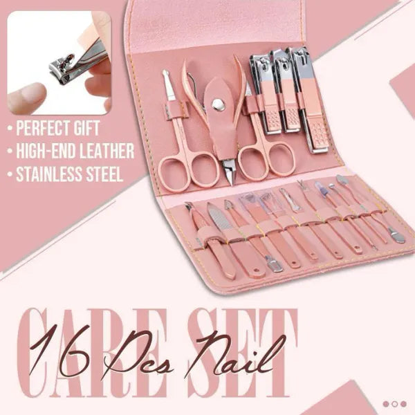 Lirien™ Good-looking Foldable Stainless Steel Nail Clipper Set