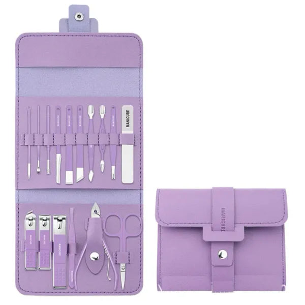 Lirien™ Good-looking Foldable Stainless Steel Nail Clipper Set