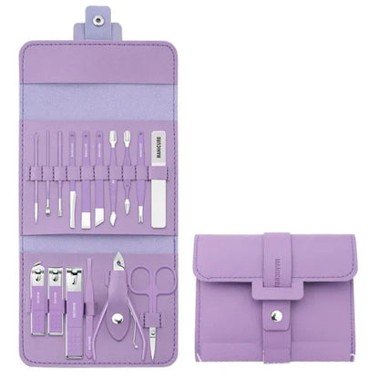 Lirien™ Good-looking Foldable Stainless Steel Nail Clipper Set